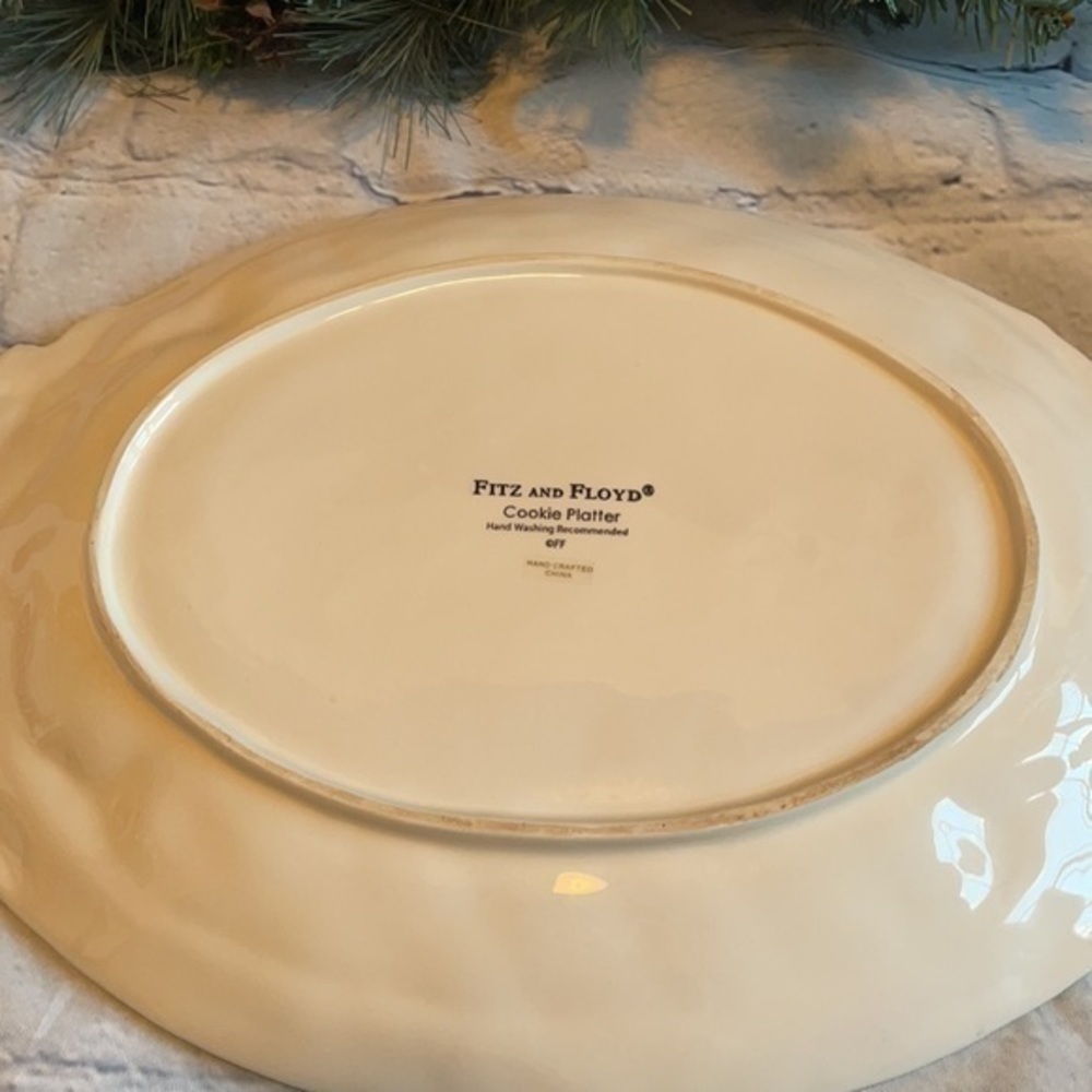 Fitz and Floyd Cookie Platter - Picture 5 of 6